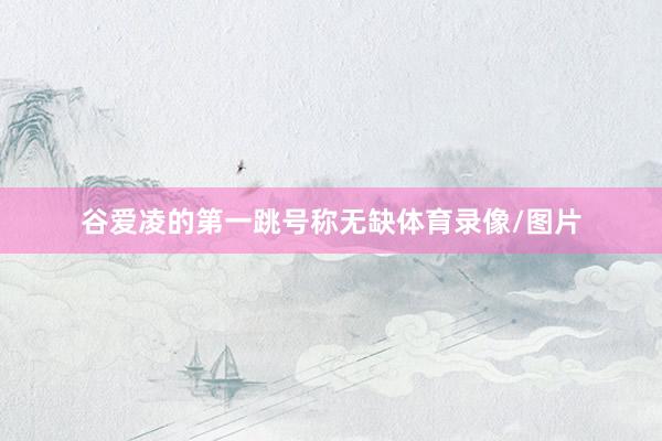 谷爱凌的第一跳号称无缺体育录像/图片