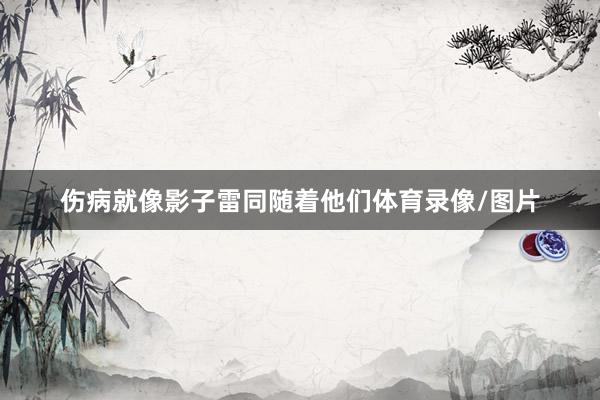 伤病就像影子雷同随着他们体育录像/图片