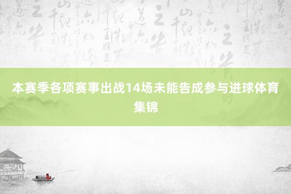 本赛季各项赛事出战14场未能告成参与进球体育集锦