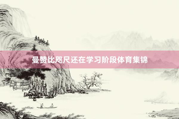 曼赞比咫尺还在学习阶段体育集锦